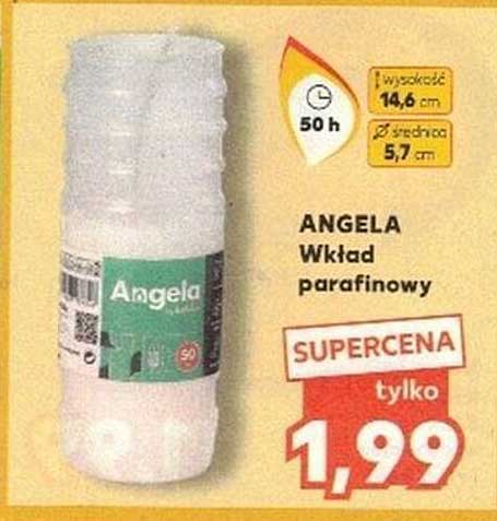 ANGELA Wkład parafinowy