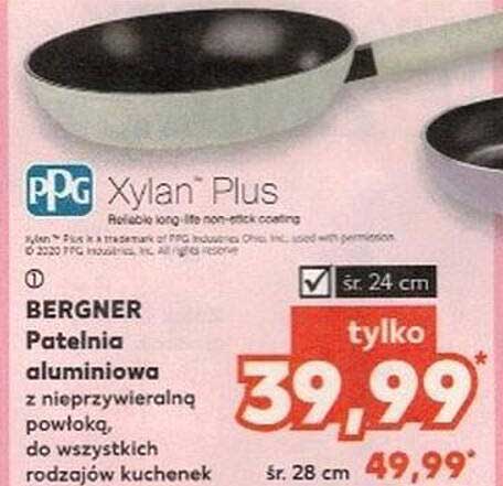 Bergner Patelnia aluminiowa z nieprzywieraną powłoką