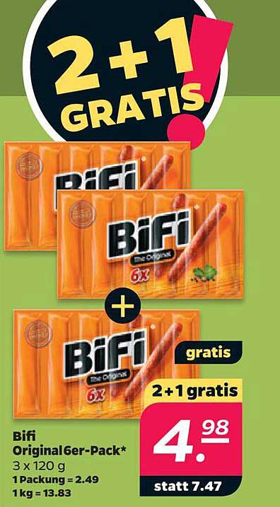 Bifi Original 6er-Pack