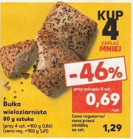 Bułka wieloziarnista 80 g sztuka