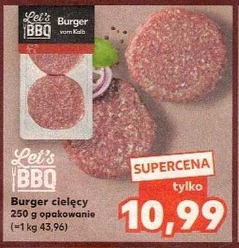 Burger cielęcy