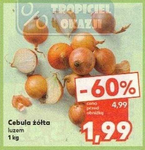 Cebula żółta luzem 1 kg