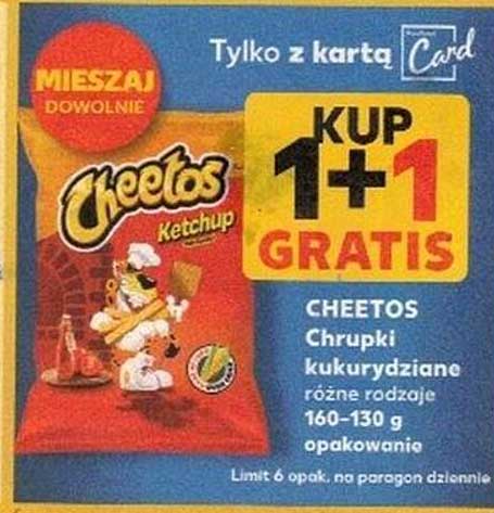 CHEETOS Chrupek kukurydziane różne rodzaje