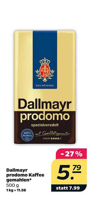 Dallmayr prodomo Kaffee gemahlen*