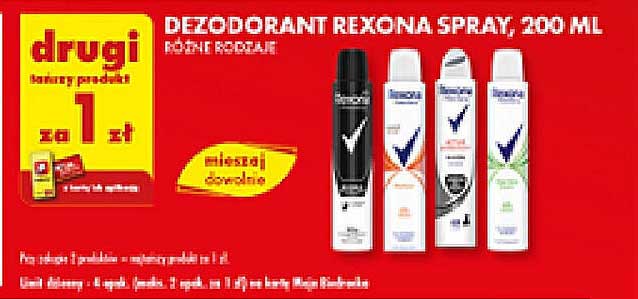 DEZODORANT REXONA SPRAY, 200 ML