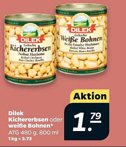 Dilek Kichererbsen oder weiße Bohnen*