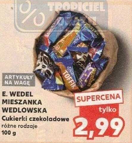 E. WEDEL MIESZANKA WEDLOWSKA Cukierki czekoladowe