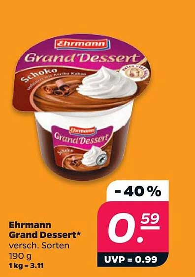 Ehrmann Grand Dessert* Schoko