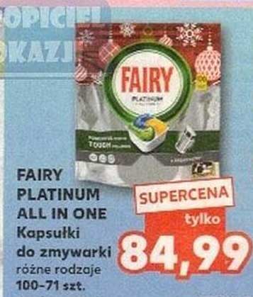 FAIRY PLATINUM ALL IN ONE Kapsułki do zmywarki