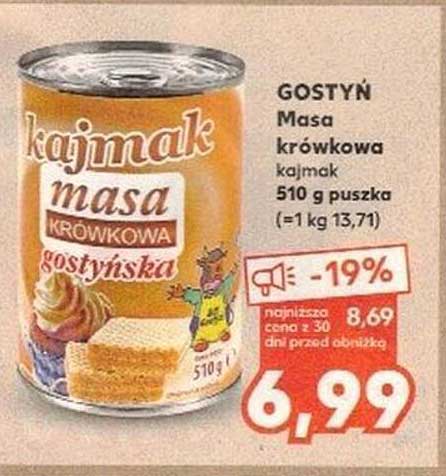 GOSTYŃ Masa krówkowa kajmak