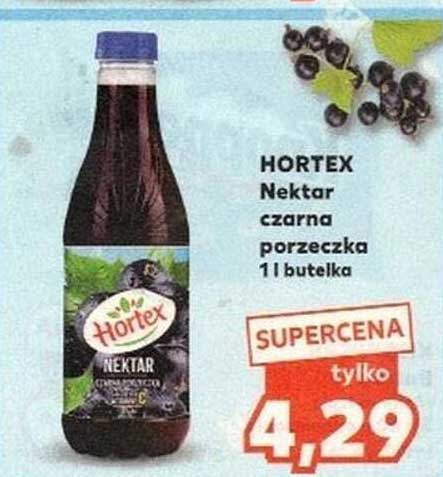 HORTEX Nektar czarna porzeczka 1 l butelka