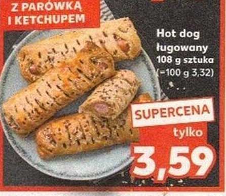 Hot dog ługowany