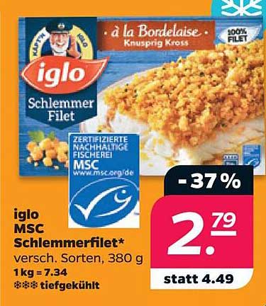 iglo MSC Schlemmerfilet*