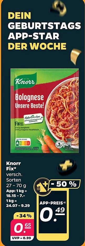 Knorr Fix Bolognese Unsere Beste!