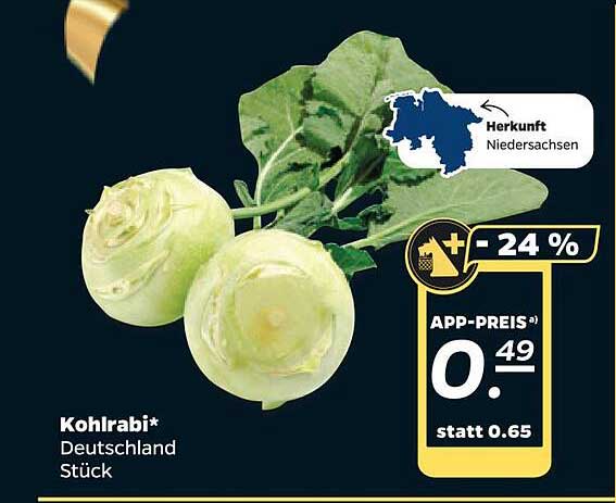 Kohlrabi* Deutschland Stück