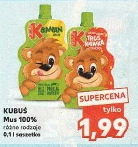 KUBUŚ Mus 100%