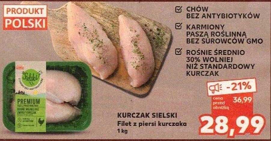 KURCZAK SIELSKI Filet z piersi kurczaka 1 kg