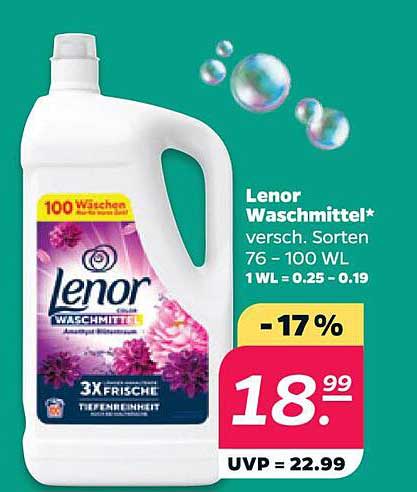 Lenor Waschmittel* różnych sortów