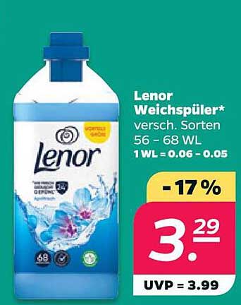 Lenor Weichspüler*