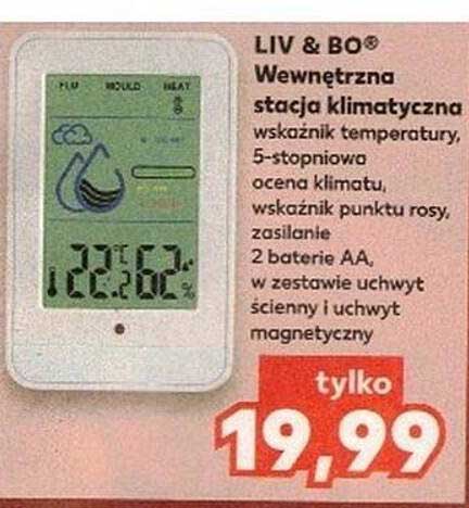 LIV & BO® Wewnętrzna stacja klimatyczna