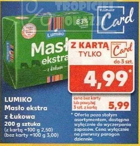 LUMIKO Masło ekstra z łukowa