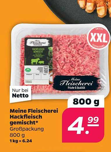 Meine Fleischerei Hackfleisch gemischt*