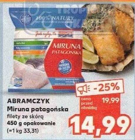 Miruna patagońska filet ze skórą