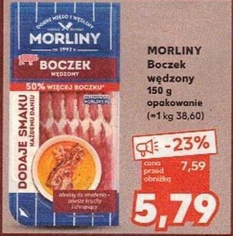 MORLINY Boczek wędzony