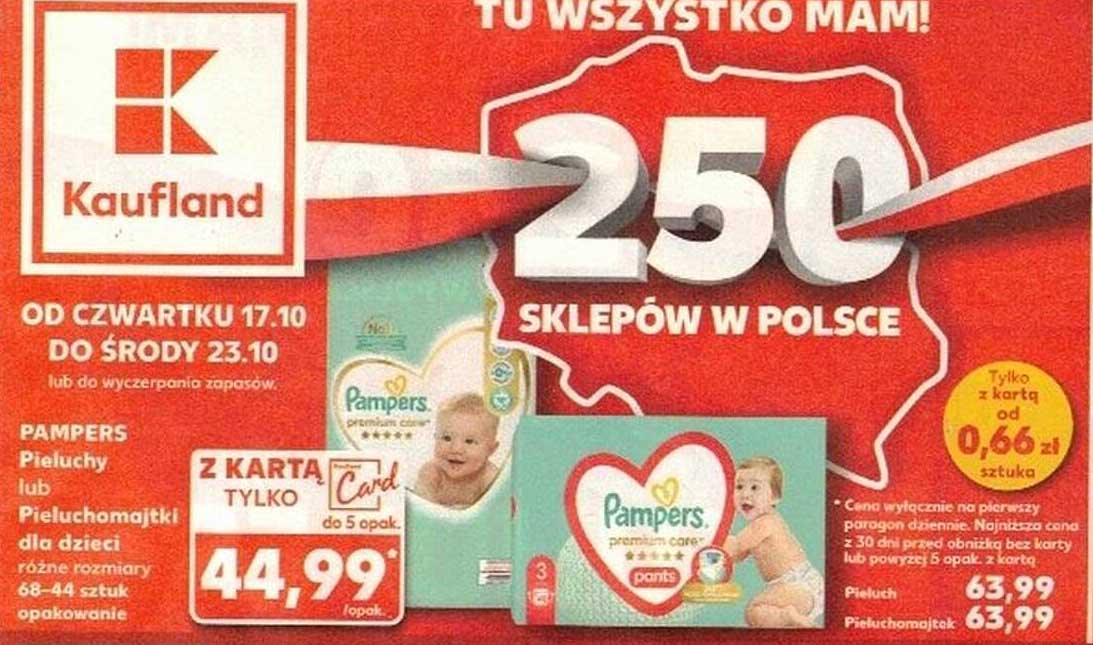 PAMPERS Pieluchy lub Pieluchomajtki dla dzieci