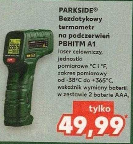 PARKSIDE® Bezdotykowy termometr na podczerwień PBHITM A1