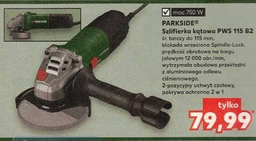 PARKSIDE Szlifierka kątowa PWS 115 B2