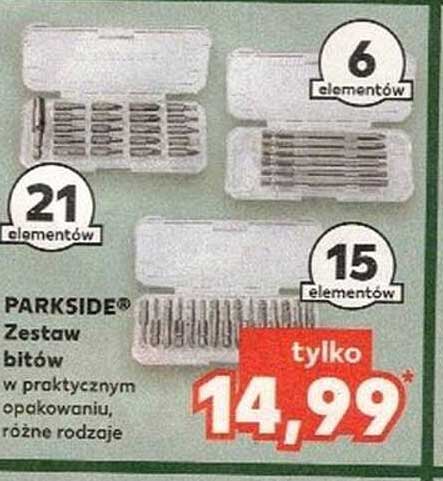 PARKSIDE® Zestaw bitów w praktycznym opakowaniu, różne rodzaje