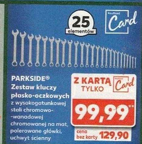 PARKSIDE® Zestaw kluczy płasko-oczkowych