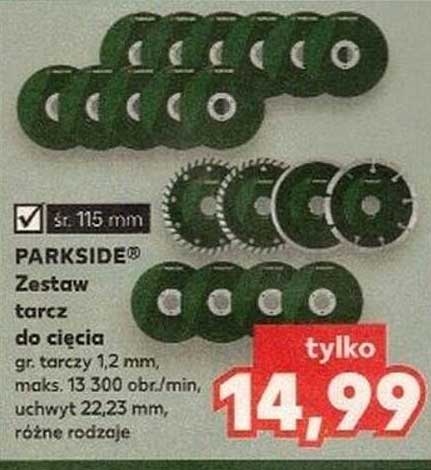 PARKSIDE® Zestaw tarcz do cięcia