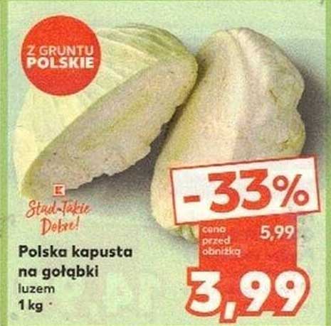 Polska kapusta na gołąbki luzem 1 kg