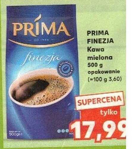 PRIMA FINEZJA Kawa mielona 500 g opakowanie