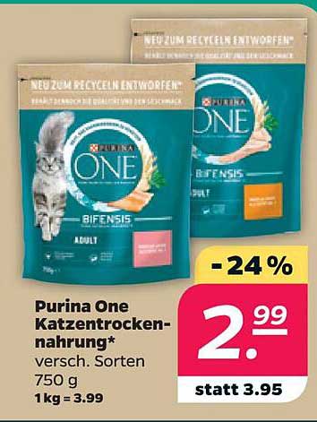 Purina One Katzentrocken-nahrung