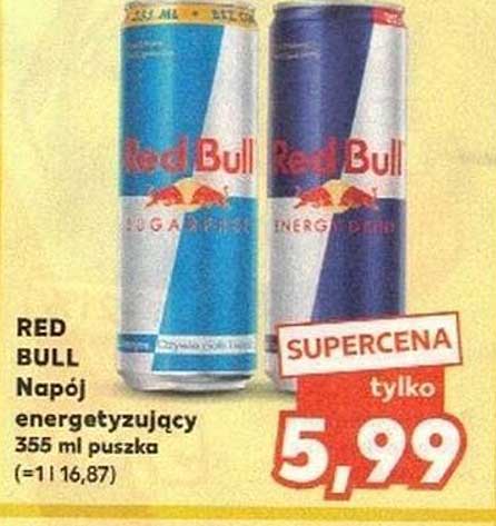 RED BULL Napój energetyzujący 355 ml puszka