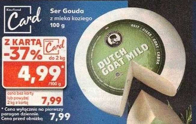 Ser Gouda z mleka koziego