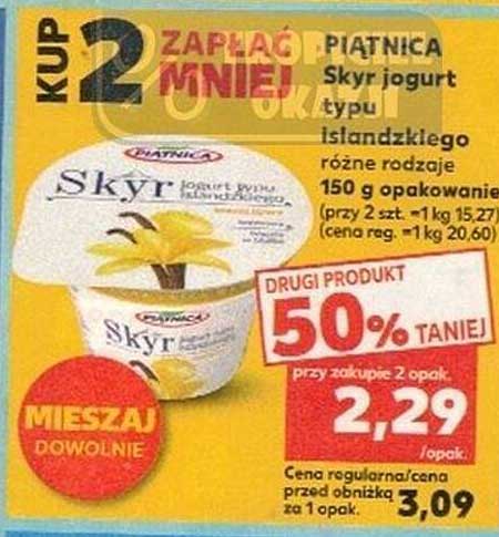 Skyr jogurt typu islandzkiego 150 g opakowanie