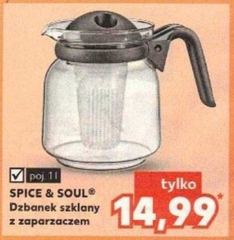 SPICE & SOUL® Dzbanek szklany z zaparzaczem