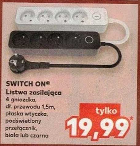 SWITCH ON® Lista zasilająca