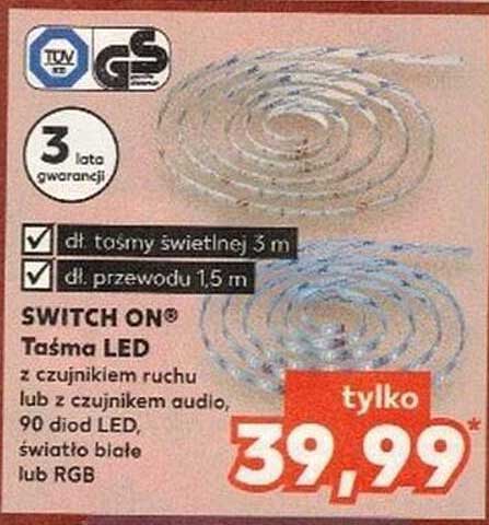 SWITCH ON® Taśma LED