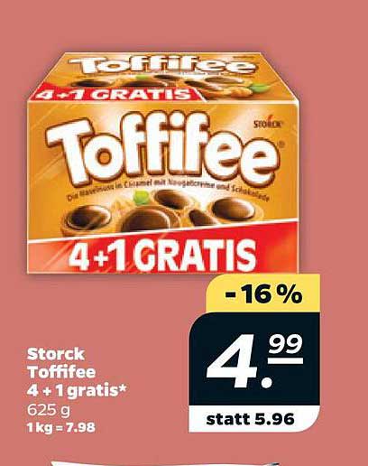 Toffifee 4 + 1 gratis*