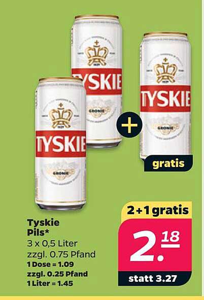 Tyskie Pils*