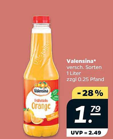 Valensina Orangen 1 Liter