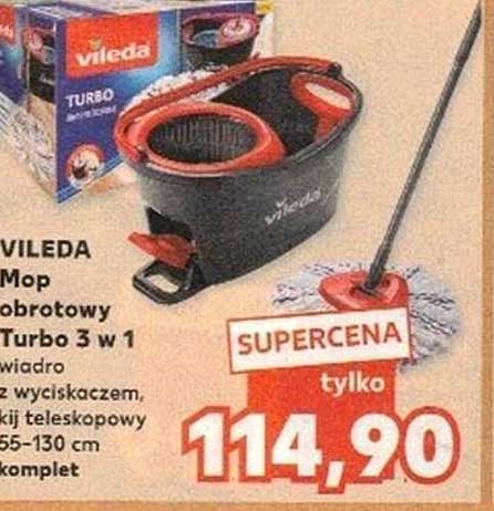 VILEDA Mop obrotowy Turbo 3 w 1