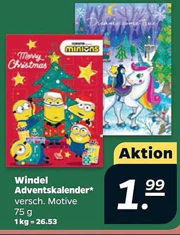 Windel Adventskalender* versch. Motive