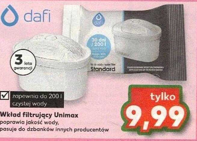 Wkład filtrujący Unimax