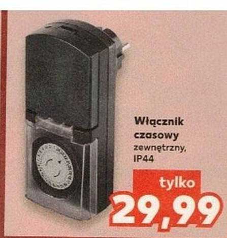 Włącznik czasowy zewnętrzny, IP44